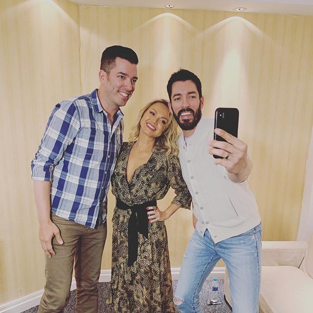 Eliana, Jonathan e Drew Scott (Foto: Reprodução/Instagram)