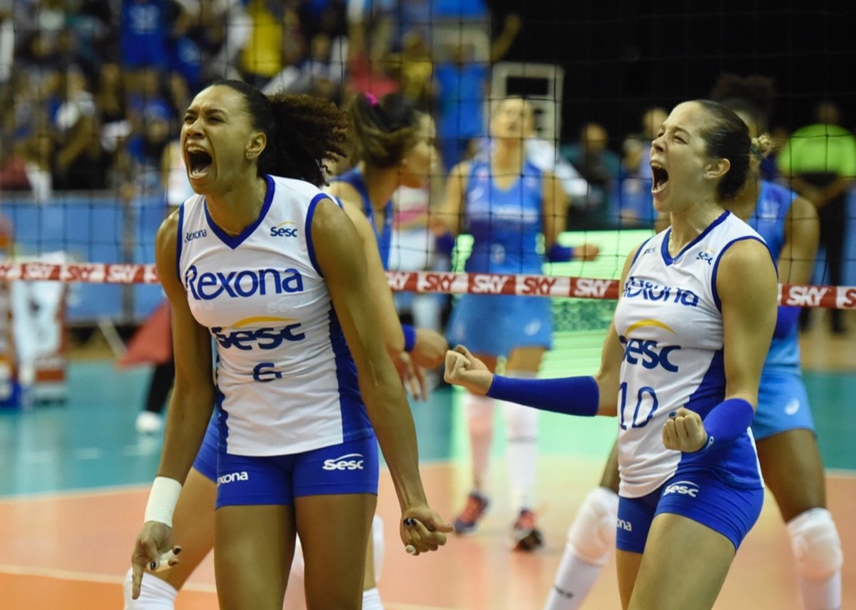 Rio de Janeiro e Sesc apresentam reforços para a temporada vôlei ge