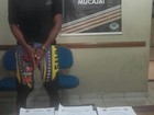 Homem é preso por furto pela 5ª vez em Mucajaí, no interior de Roraima