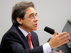 O presidente da ANDI Mauro Borges Lemos, em audiência na Câmara, em 2012 (Foto: Beto Oliveira/Câmara)