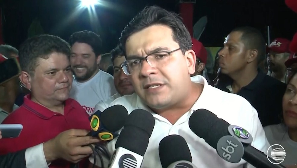 Rafael Fonteles eleito governador do Piauí  — Foto: Rede Clube 