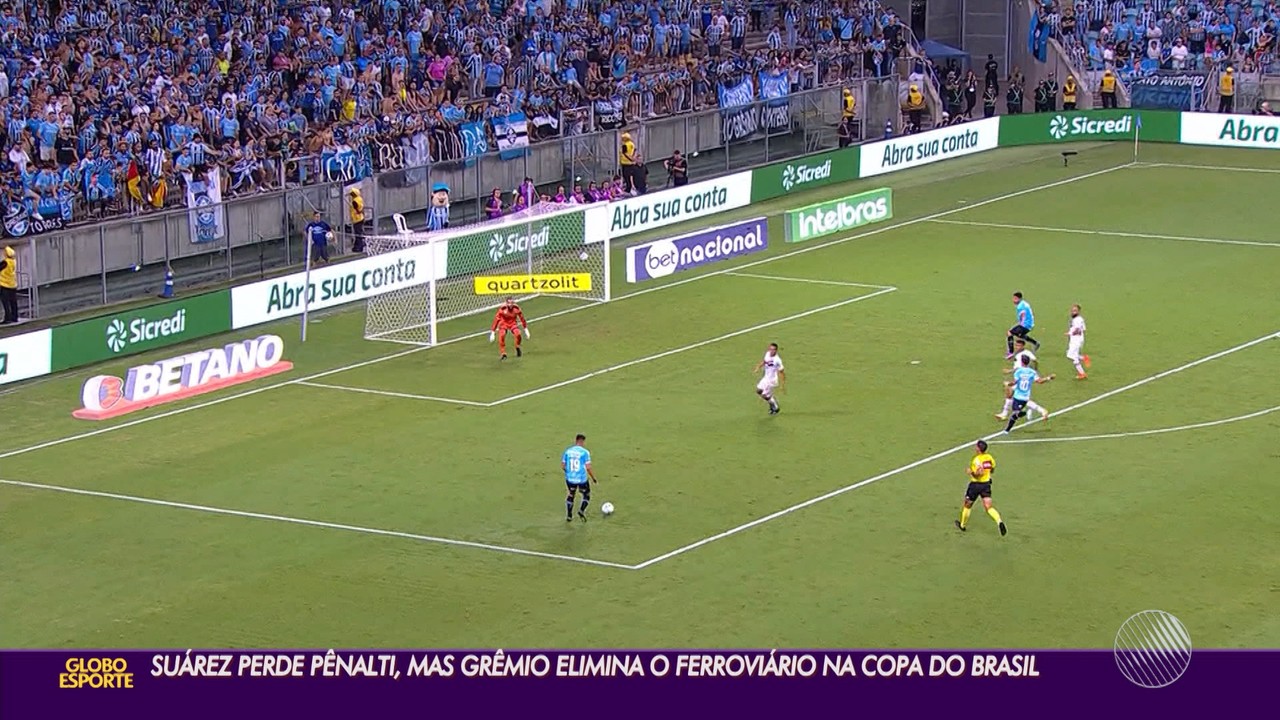 Veja os gols da classificação do Grêmio e do ABC na Copa do Brasil