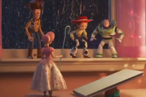 Woody, Jessie, Buzz e Betty em cena de Tory Story 4 (Foto: Reprodução)