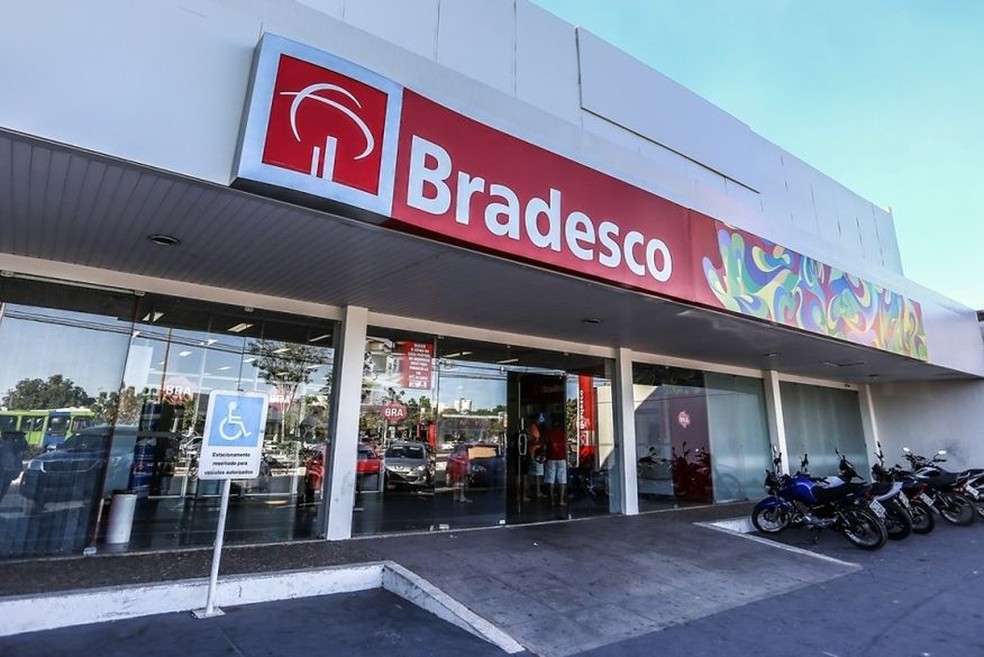 Agência do Bradesco em Mangabeira — Foto: Bradesco/Divulgação