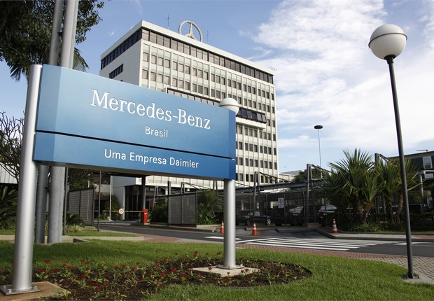 Fábrica da Mercedes-Benz no Brasil (Foto: Divulgação)