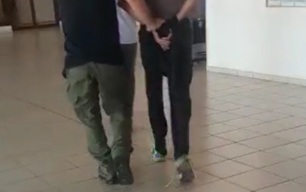 Professor de balé preso suspeito de abusar de aluna — Foto: Reprodução/Polícia Civil
