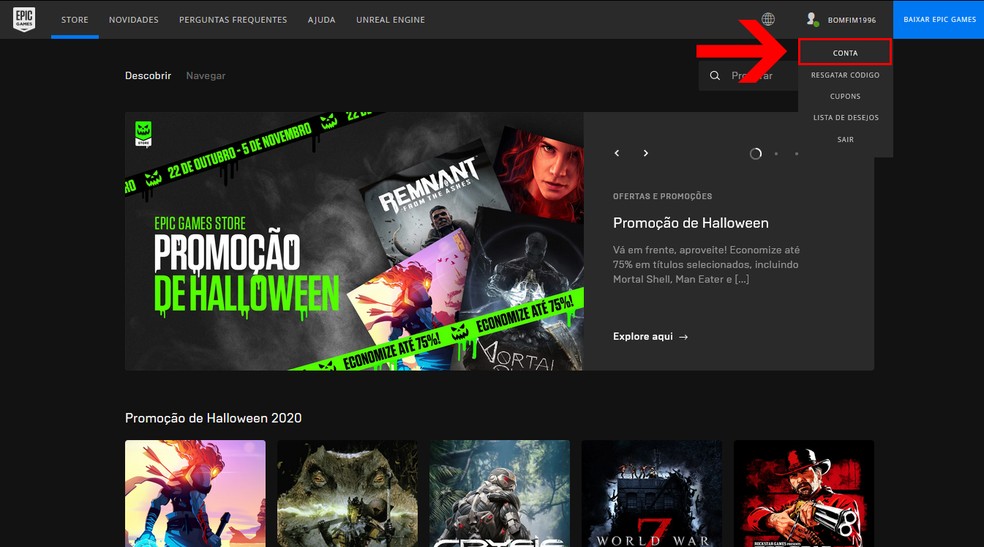 Como Saber O Email Da Conta Do Fortnite Fortnite Como Mudar O E Mail Da Conta Epic Games Battle Royale Techtudo