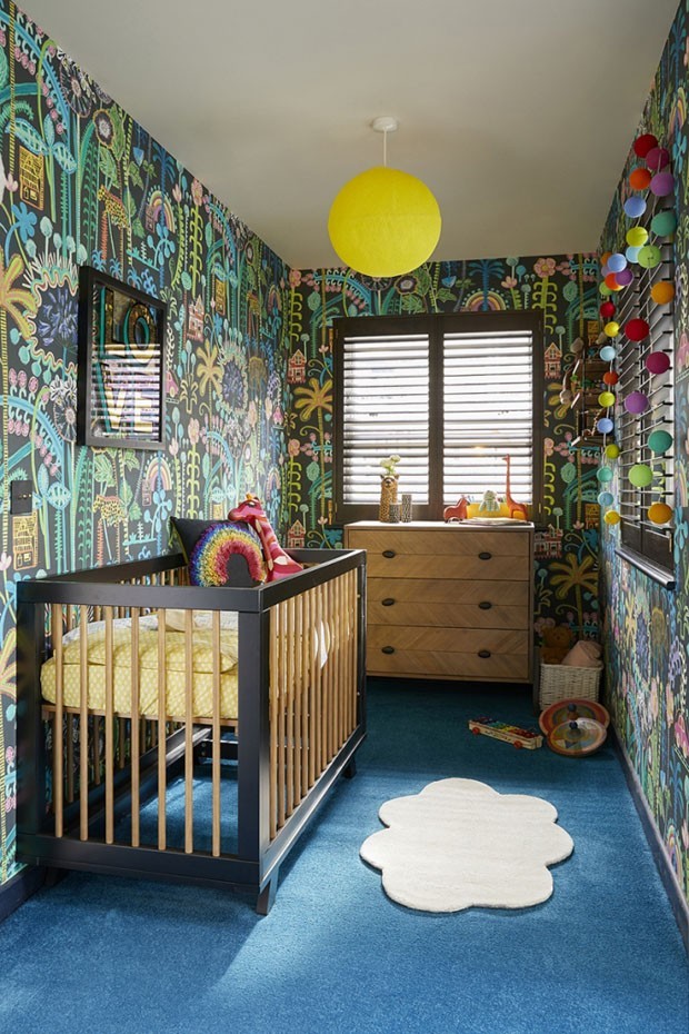 Top 10 quartos infantis com papel de parede (Foto: Divulgaçao )