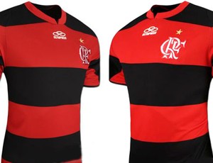 nova camisa do Flamengo reprodução (Foto: Reprodução)