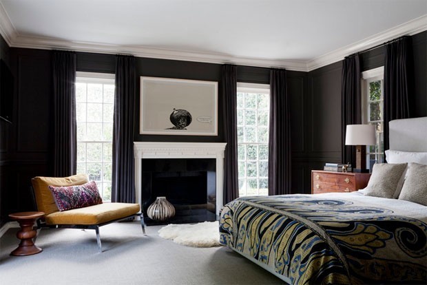 12 quartos pretos para inspirar sua decoração (Foto: Divulgação)