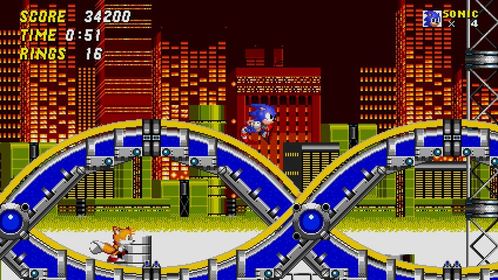 Sonic 2 já disponível no SEGA Forever (Foto: Divulgação/SEGA)