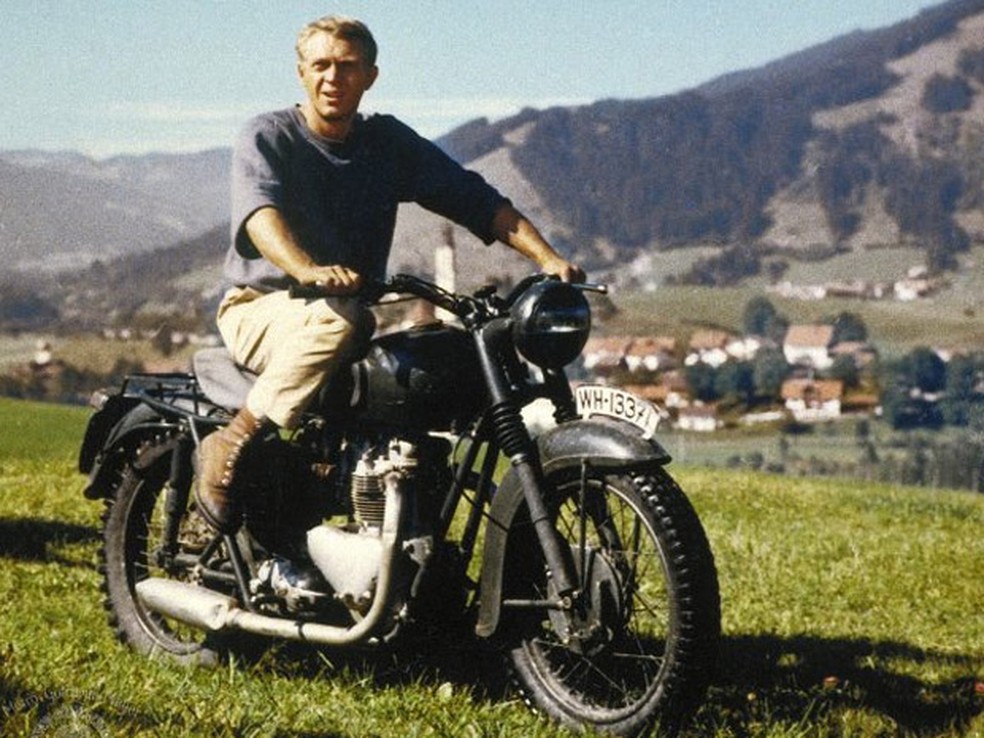 Steve McQueen no filme 'Fugind do inferno', de 1963 (Foto: Divulgação/Metro-Goldwyn-Mayer Studios)