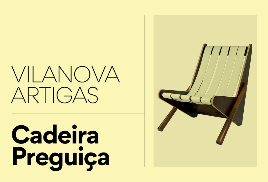 Cadeira 'Preguiça' de João Vilanova Artigas