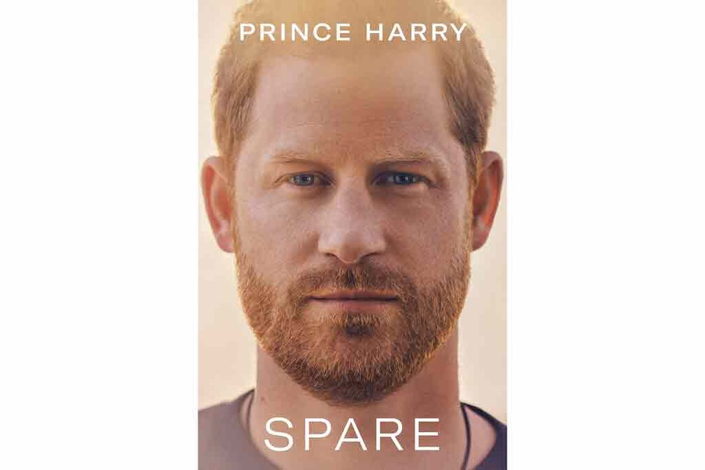 Capa do livro de memórias do príncipe Harry — Foto: Divulgação/Random House Group/via AP
