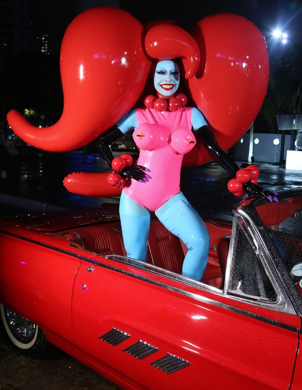 Sabrina Sato em festa de Halloween (Foto: Marcos Ribas/Brazil News)