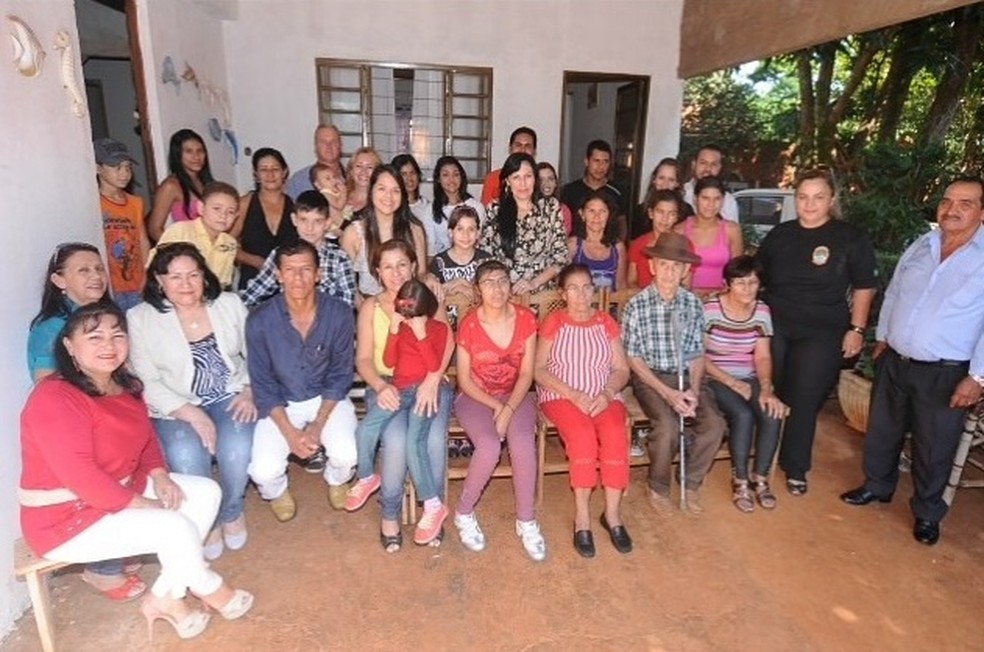 Maria Campos é parte de muitas famílias  (Foto: Arquivo pessoal )