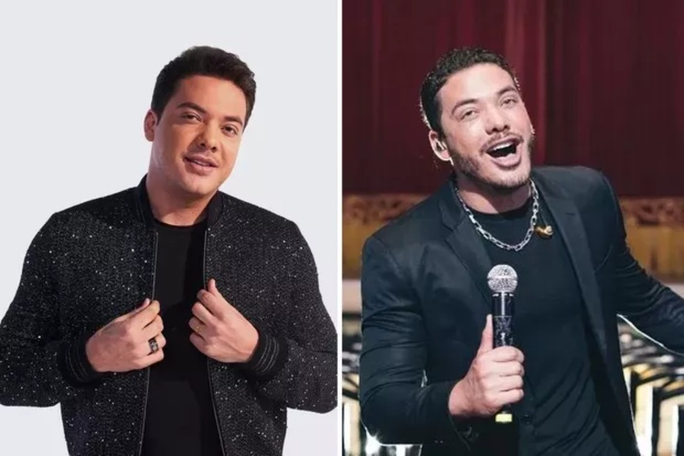 Antes e depois de Wesley Safadão — Foto: Reprodução/Instagram