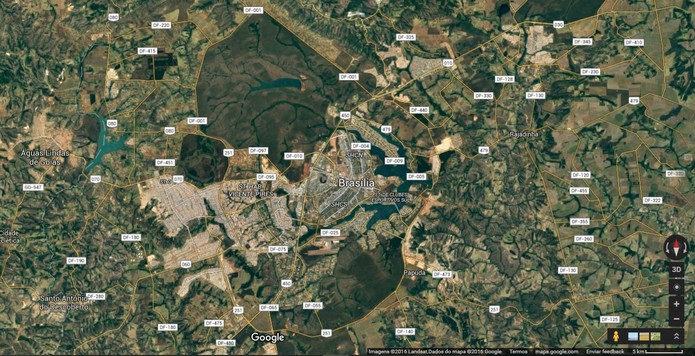 Google libera imagens mais nítidas do satélite Landsat 8 (Foto: Reprodução/Barbara Mannara)