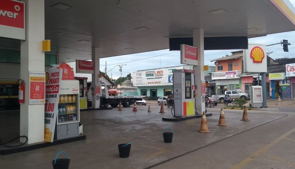 Desespero da população pode deixar postos de combustíveis desabastecidos no Acre, diz sindicato (Foto: Guilherme Barbosa/Rede Amazônica Acre)