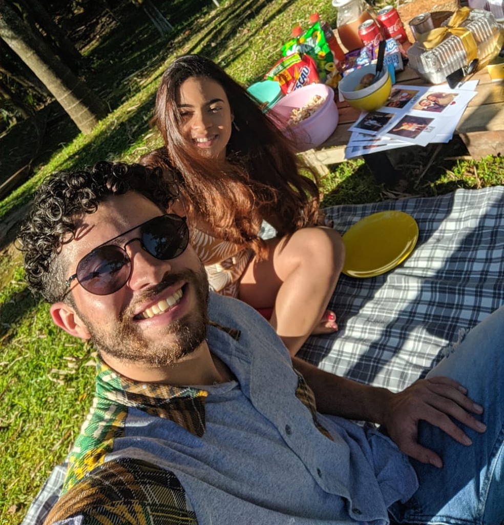 Casal firmou contrato de pouco mais de R$ 21 mil por serviço de casamento — Foto: Arquivo pessoal