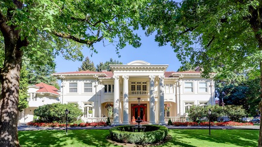 Réplica da Casa Branca está à venda por mais de R$ 15 milhões em Portland