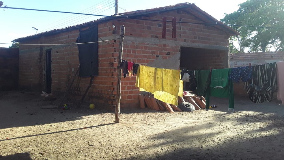 Casa de Rodrigo da Silva Santos, no bairro Anita Ferraz, na Zona Leste de Teresina — Foto: Arquivo Pessoal /Rodrigo Santos