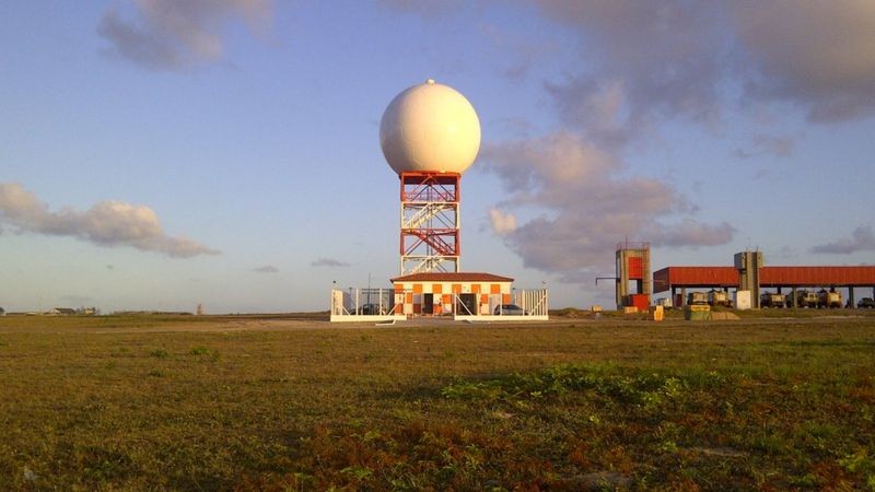 Radar meteorológico do Cemaden em Natal (RN) (Foto: Divulgação/Cemaden)