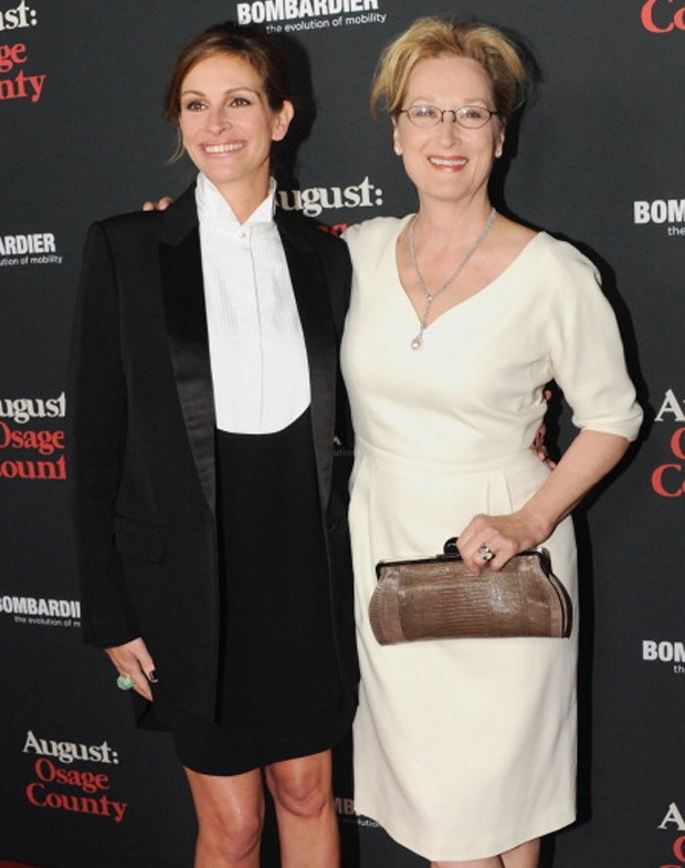 Julia Roberts e Meryl Streep (Foto: Getty Images)