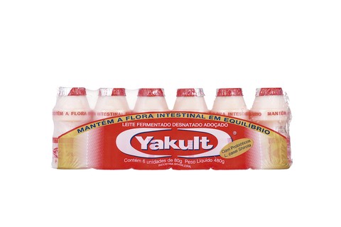 Yakult = leite fermentado