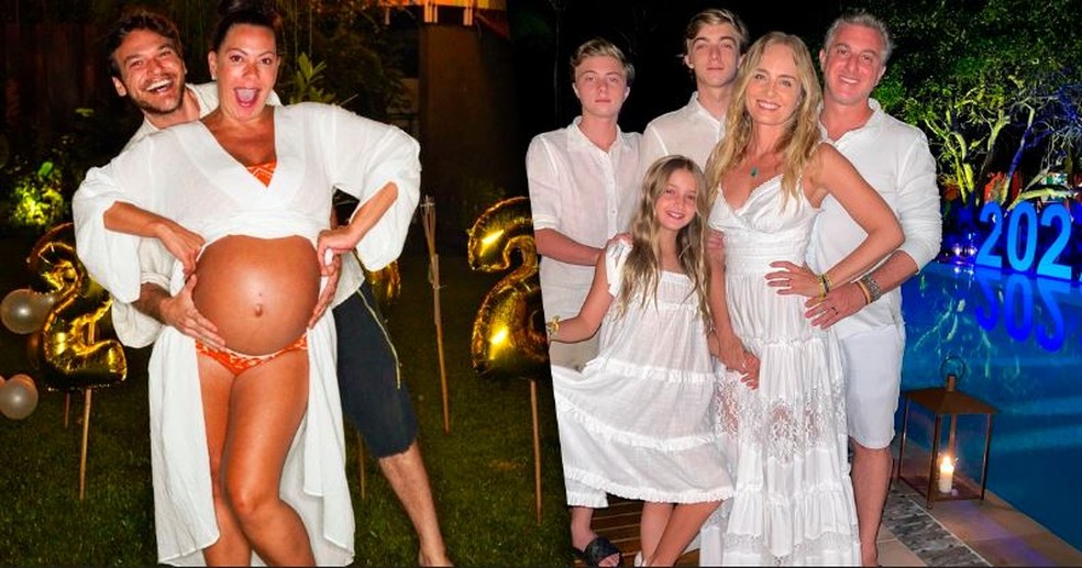 Famosos celebram o Ano Novo ao lado dos filhos; veja fotos!   Foto: Reproduo Instagram