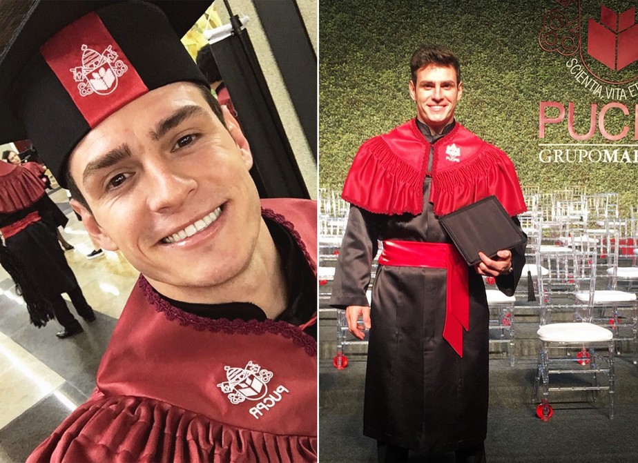 Gustavo se formou em Direito em 2019 pela PUCPR