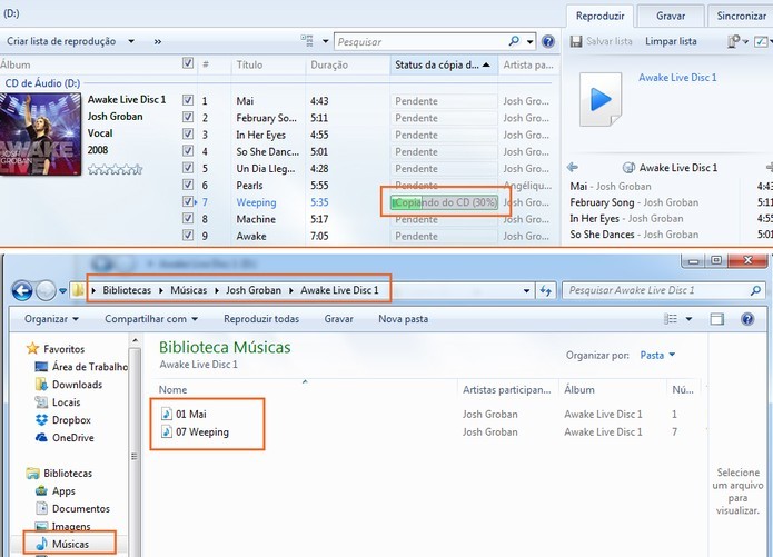 Como Copiar Um Cd Usando O Windows Media Player Dicas E Tutoriais Techtudo