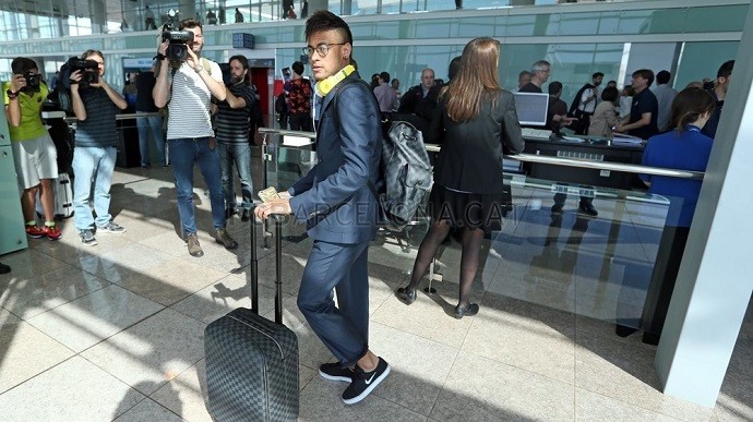 Neymar Barcelona viagem Munique