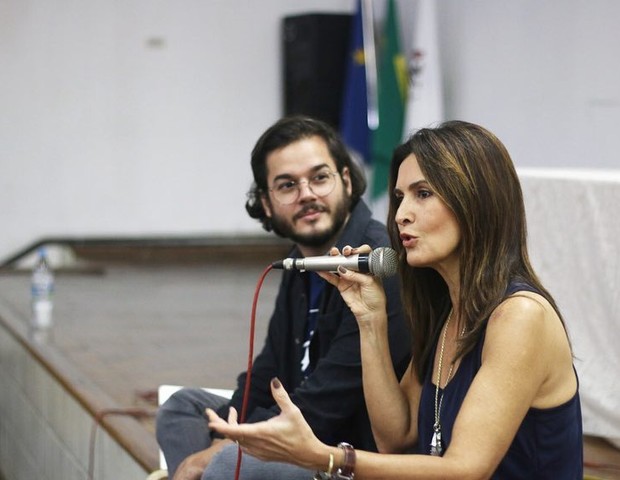 Túlio Gadêlha e Fátima Bernardes  (Foto: Reprodução)