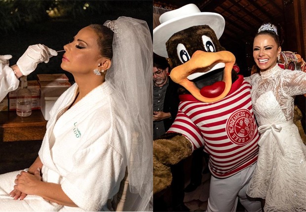 Viviane Araújo divulga fotos de festa de casamento com Guilherme Militão (Foto: Reprodução/Instagram)