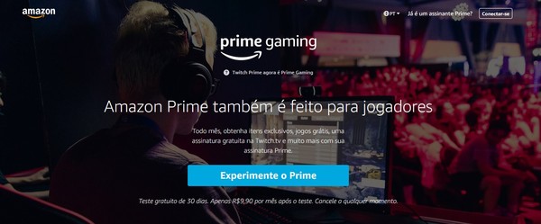 O Que E Amazon Prime Gaming Veja Se Servico Com Jogos Gratis Vale A Pena Plataformas Online Techtudo - novo item gratis do brasil chegando roblox youtube