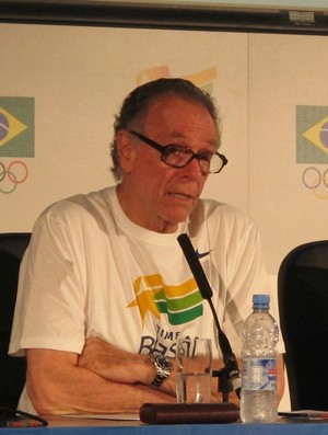 Carlos Arthur Nuzman na Casa Brasil  (Foto: Lydia Gismondi / Globoesporte.com)