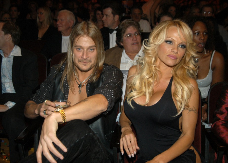 Kid Rock e Pamela Anderson foram casados entre julho e novembro de 2006
