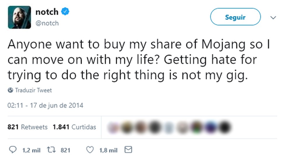 Minecraft Remove Referencia A Notch Um Dos Criadores Veja Curiosidades Jogos De Raciocinio Techtudo