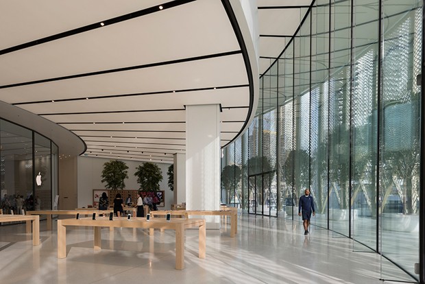 Nova loja de Apple em Dubai é pura ostentação arquitetônica (Foto: Divulgação)