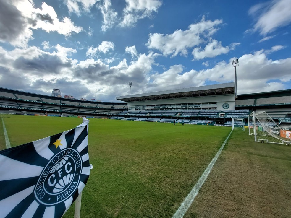 Couto Pereira irá receber Coritiba x São Paulo, pelo Brasileirão — Foto: Juliana Fontes/ge