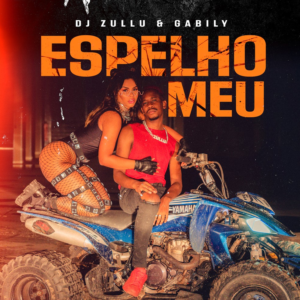Capa do single 'Espelho meu', de DJ Zullu & Gabily — Foto: Gabriel Dias