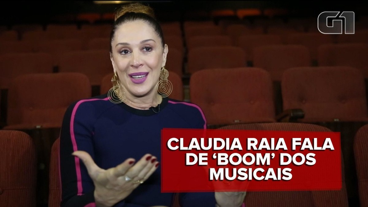 Claudia Raia, hoje no auge dos musicais, conta que já ...