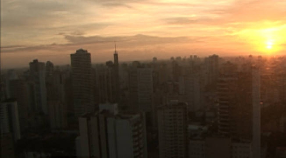 Previsão do tempo em Belém. — Foto: Reprodução/ TV Liberal