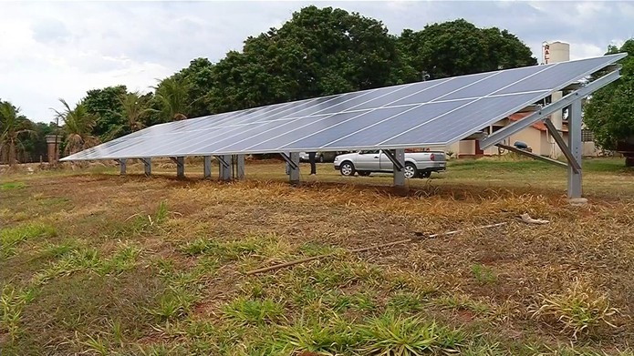 Energia solar ganha espaÃ§o na Zona Rural do Noroeste Paulista (Foto: ReproduÃ§Ã£o/TV TEM)