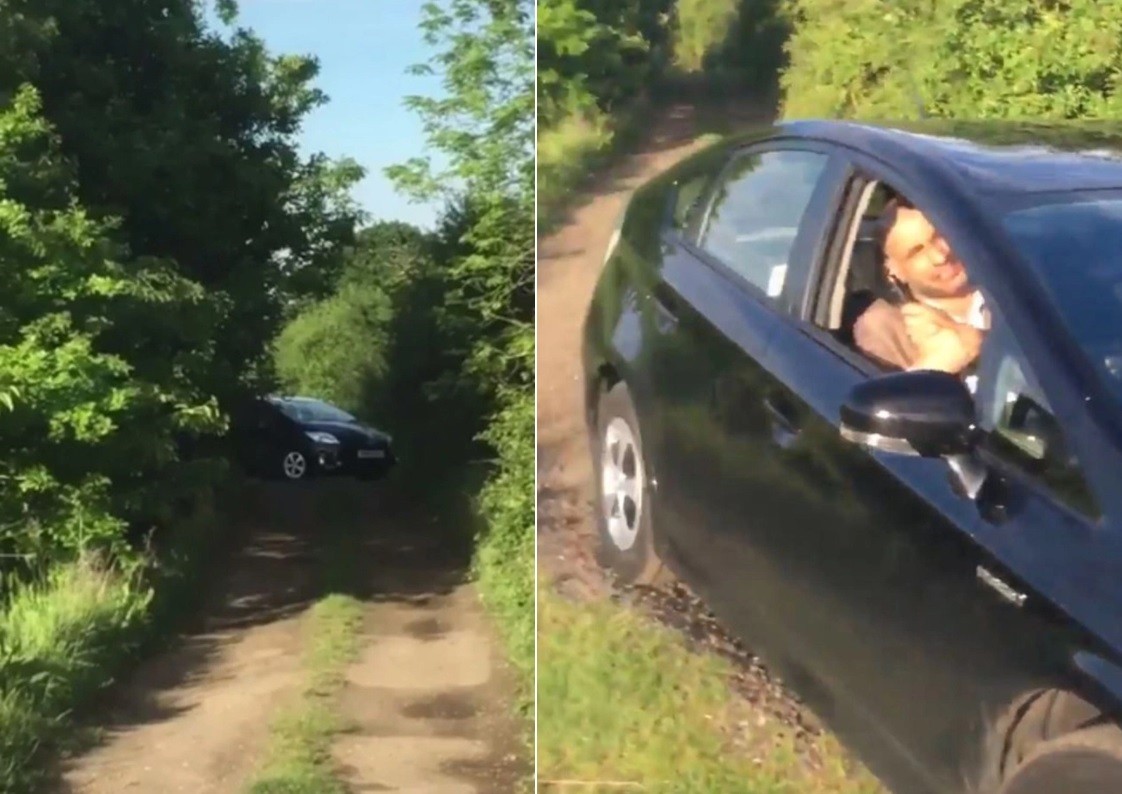 Motorista do Uber se perde e acaba em campo de golfe