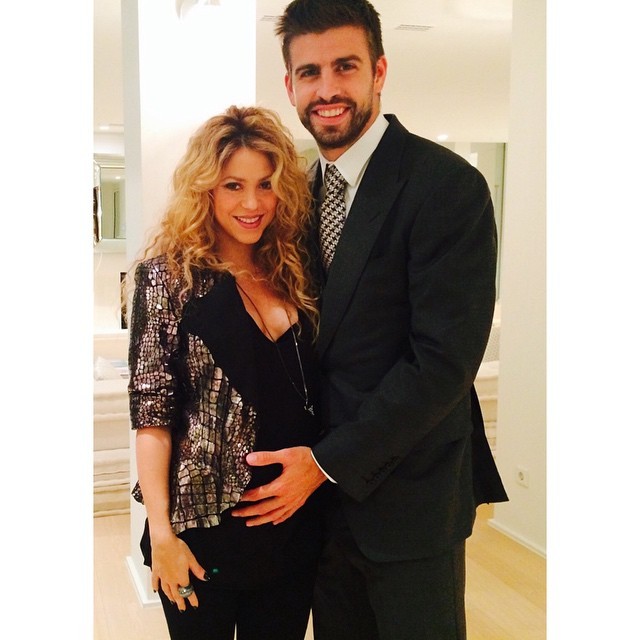 Shakira e Gerard Piqué (Foto: Reprodução/Instagram)