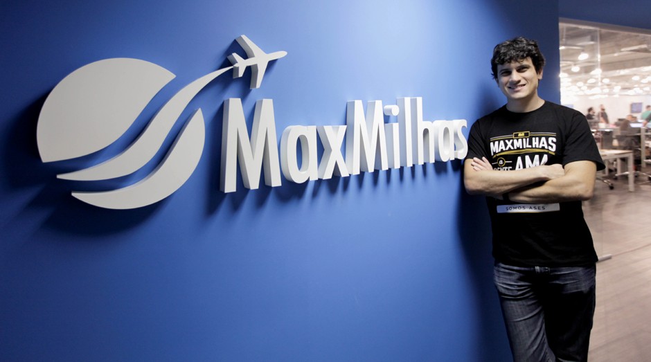 Max Oliveira, do MaxMilhas: empresa movimentou R$ 100 milhões no ano passado (Foto: Divulgação)