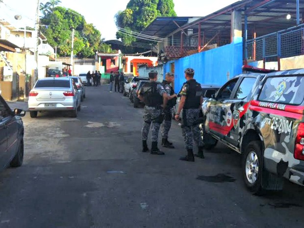 Operação Resposta foi deflagrada em bairros da Zona Sul de Manaus (Foto: Suelen Gonçalves/G1 AM)