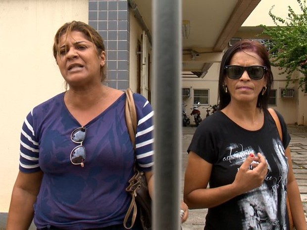 Ângela e Cláudia foram detidas na Operação, por suspeita de organizarem o movimento grevista (Foto: Reprodução/ TV Gazeta)